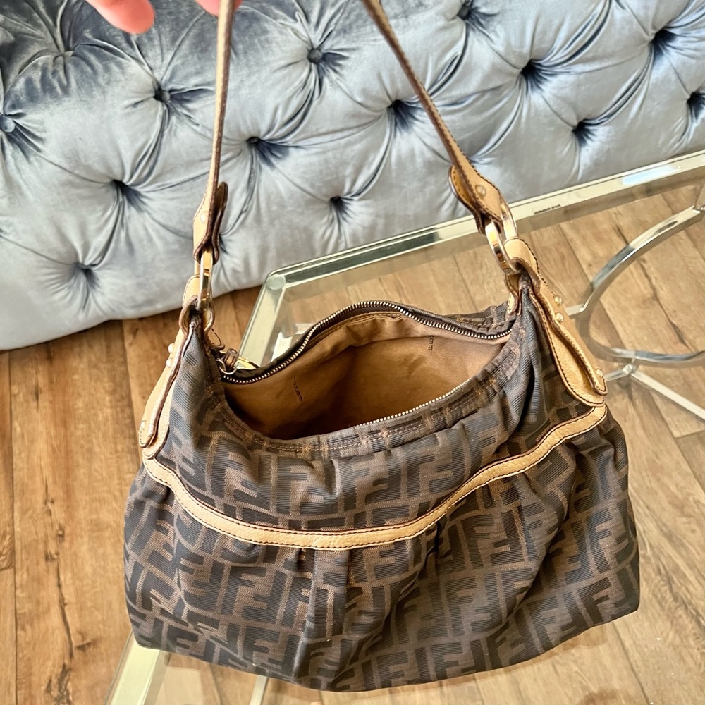 [SOLD] Authentic Fendi bag. Good condition- needs light dry cleaning. - Picture 4 of 5